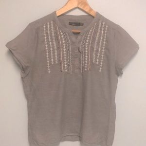 EUC Prana Breathe shirt- gray